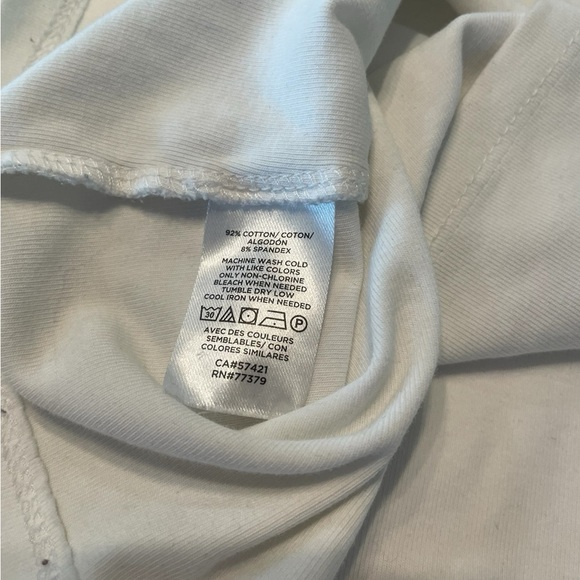 ANN TAYLOR Polished Tank – Sleeveless, Cotton Blend, Size M - Picture 7 of 7